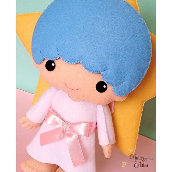 Boneco Kiki - Tema Hello Kitty
