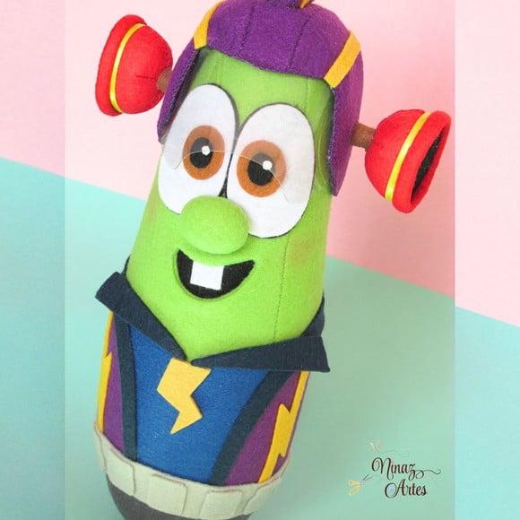 Boneco Larry Pepino - Tema Vegetables/ Vegecontos