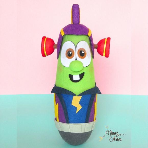Boneco Larry Pepino - Tema Vegetables/ Vegecontos