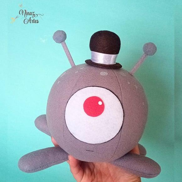 Boneco Marciano de Chapéu - Tema Pocoyo