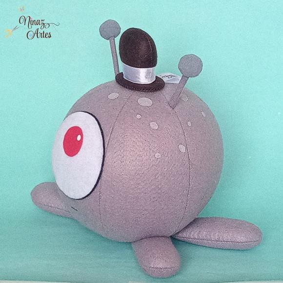 Boneco Marciano de Chapéu - Tema Pocoyo