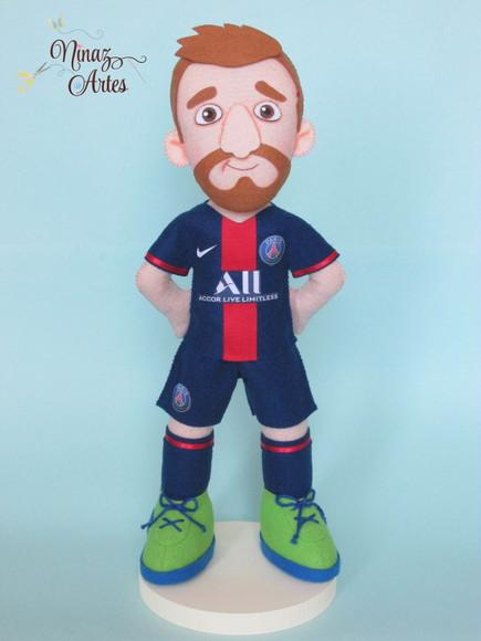 Boneco Messi - Jogador de Futebol