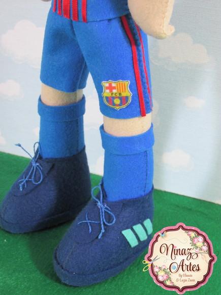 Boneco Messi - Jogador de Futebol