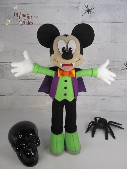 Boneco Mickey Vampiro - Tema Halloween