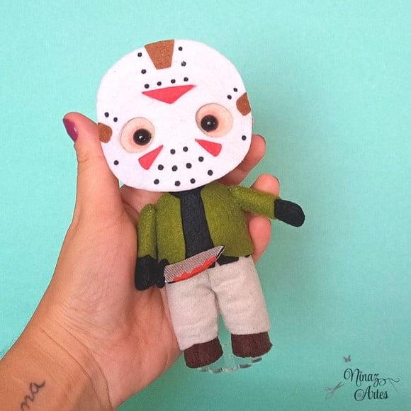 Boneco Mini Jason Voorhees - Coleção Trevosos