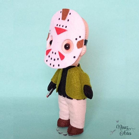 Boneco Mini Jason Voorhees - Coleção Trevosos
