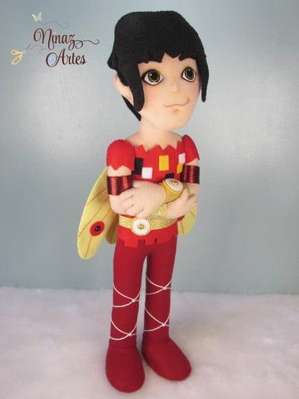 Boneco Mo - Tema o Mundo de Mia