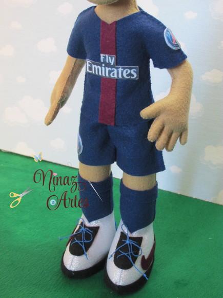 Boneco Neymar Jr. - Jogador de Futebol