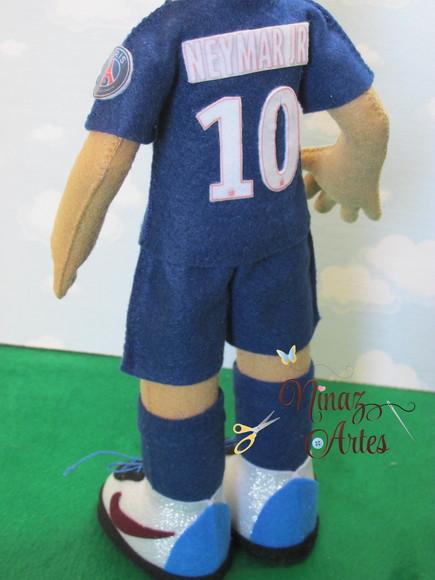 Boneco Neymar Jr. - Jogador de Futebol