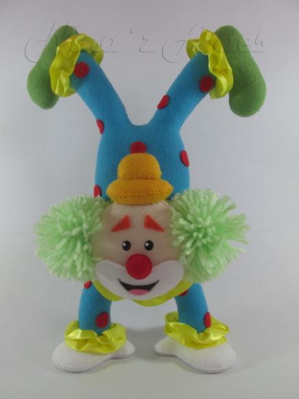 Boneco Palhaço Bananinha - Tema Circo