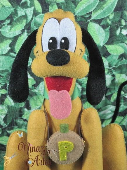 Boneco Pluto - Tema Mickey Safari