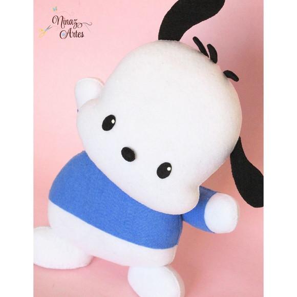 Boneco Pochacco - Tema Hello Kitty