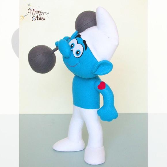 Boneco Robusto -Tema Os Smurfs