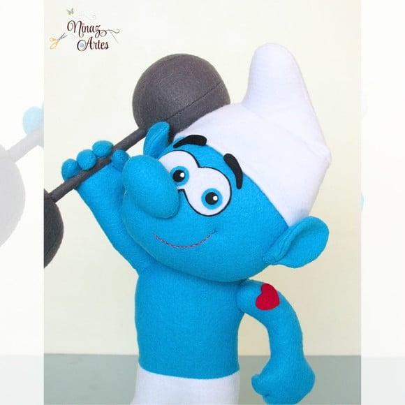 Boneco Robusto -Tema Os Smurfs
