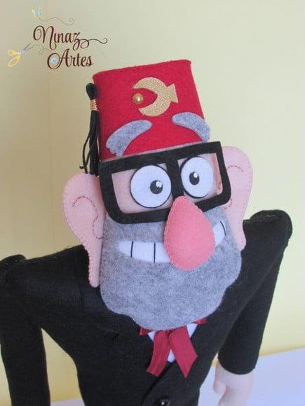 Boneco Tio Stan - Tema Gravity Falls