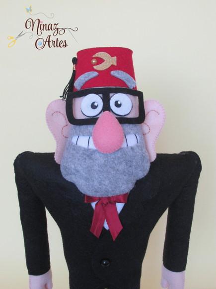 Boneco Tio Stan - Tema Gravity Falls