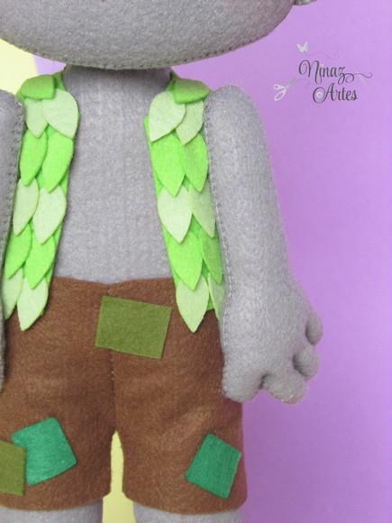 Boneco Tronco ( Branch) - Tema Trolls