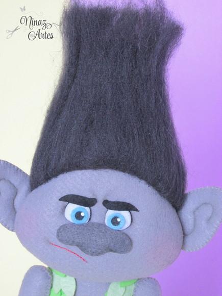 Boneco Tronco ( Branch) - Tema Trolls