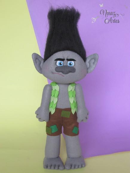 Boneco Tronco ( Branch) - Tema Trolls