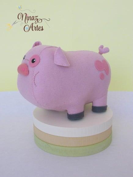 Boneco Waddles - Tema Gravity Falls