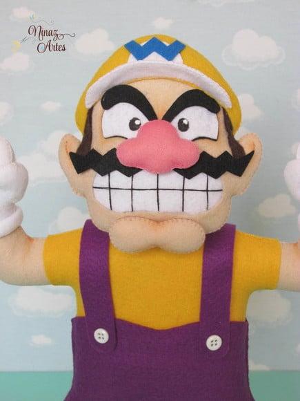 Boneco Wario - Tema Super Mario