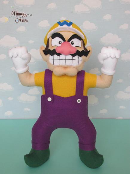 Boneco Wario - Tema Super Mario