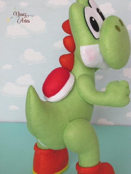 Boneco Yoshi - Tema Super Mario