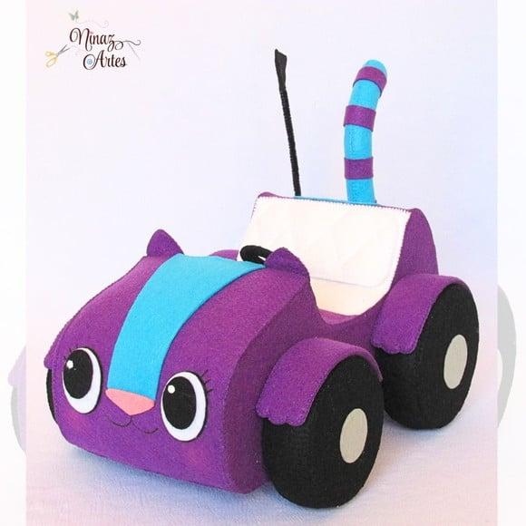 Carrinho Carlita - Tema a Casa Mágica da Gabby