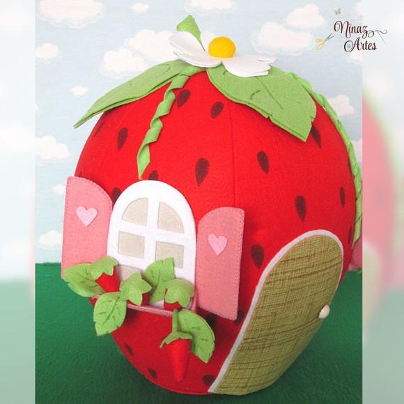 Casa Morangão - Tema Moranguinho Baby