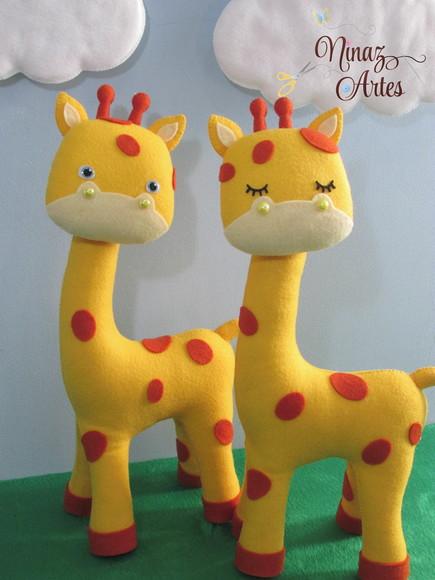 Casal de Girafas - Tema Arca de Noé - História Bíblica