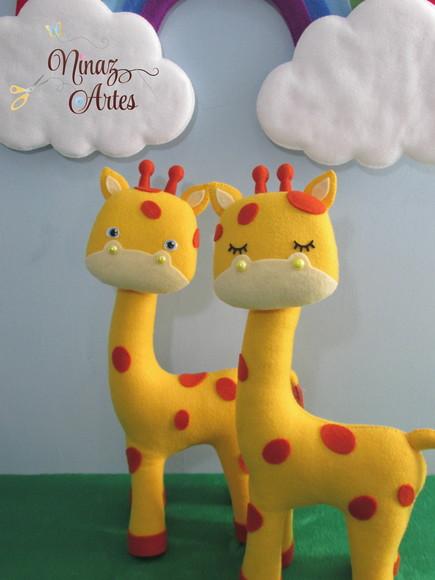 Casal de Girafas - Tema Arca de Noé - História Bíblica