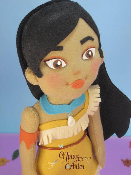 Casal Pocahontas e John - Tema Pocahontas