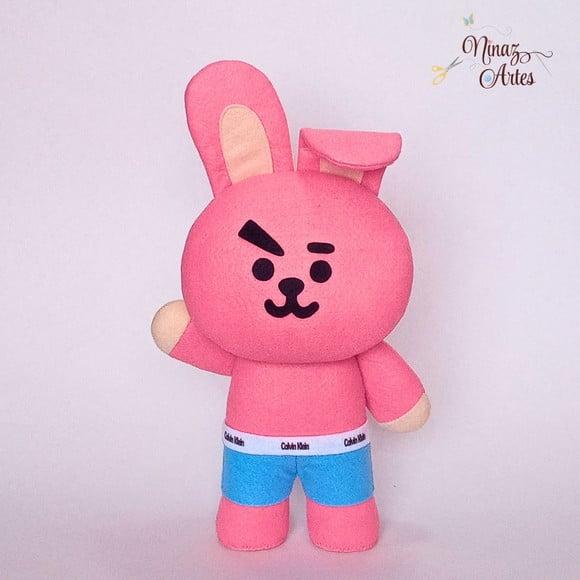 Cooky de Cuequinha - Bt21 (bts) - Boneco em Feltro
