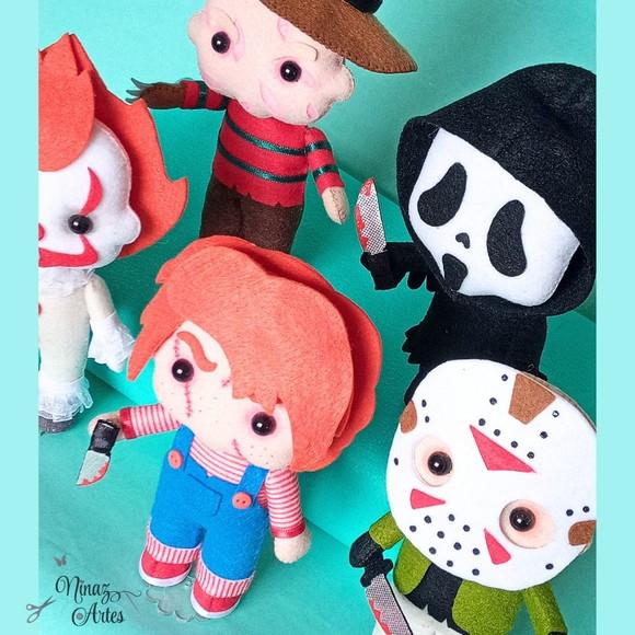 Coleção Mini Trevosos - Kit com 5 Bonecos