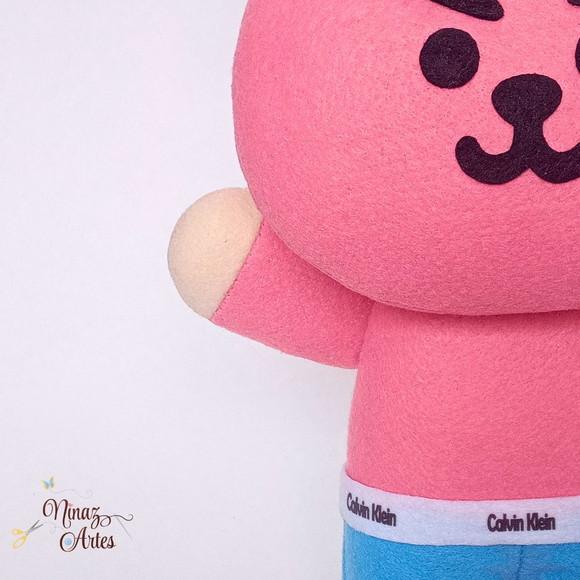 Cooky de Cuequinha - Bt21 (bts) - Boneco em Feltro