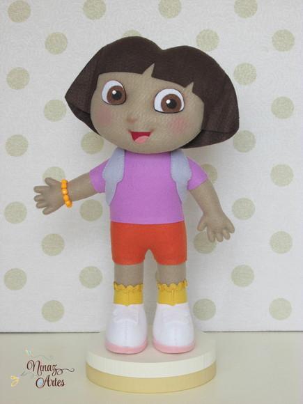 Dora, Raposo, Botas e Mapa - Tema Dora Aventureira