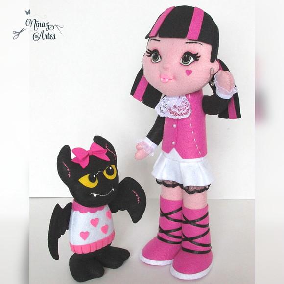 Draculaura e Conde Fabulous - Tema Monster High