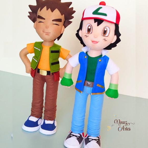 Dupla Brock e Ash - Tema Pokémon