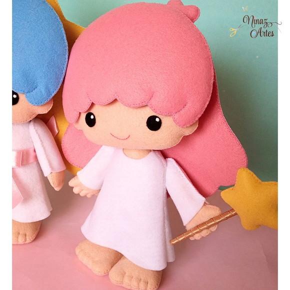 Dupla Kiki e Lala- Tema Hello Kitty