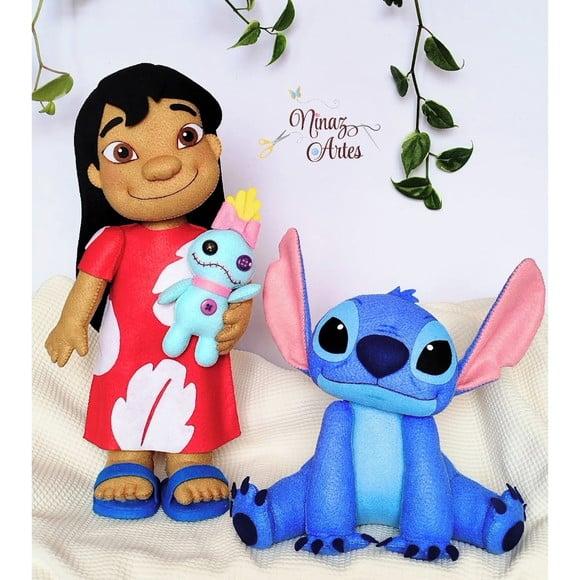 Dupla Lilo & Stitch - Bonecos Decorativos