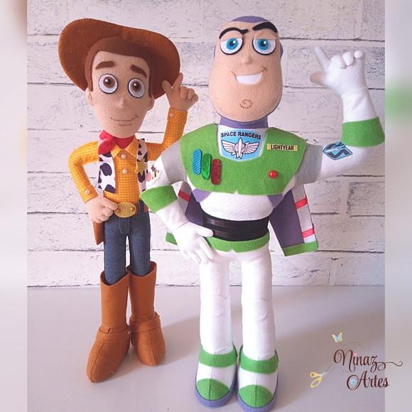 Dupla Woody e Buzz Lightyear - Tema Toy Story