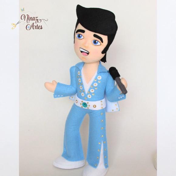 Elvis Presley - Boneco Decorativo