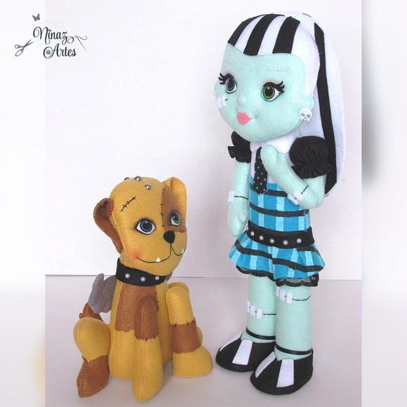 Frankie Stein e Watzit - Tema Monster High