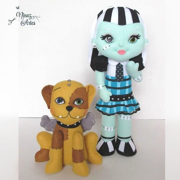Frankie Stein e Watzit - Tema Monster High