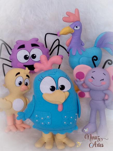 Galinha Pintadinha Candy - Kit com 5 Personagens