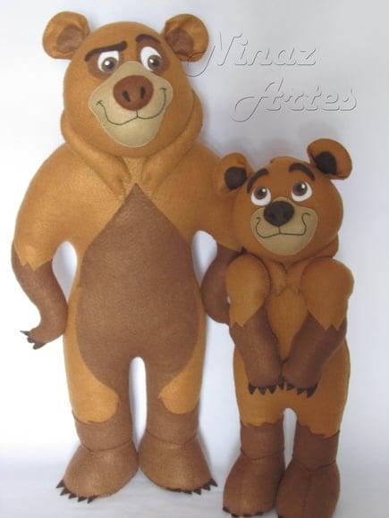Irmão Urso - Kit com 2 Personagens