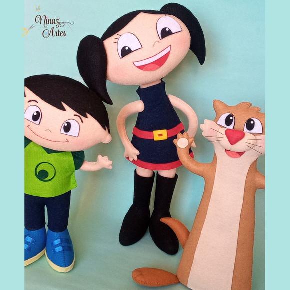 Kit com 3 Personagens - Tema Show da Luna