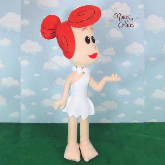 Kit Flintstones - com 3 Bonecos Decorativos