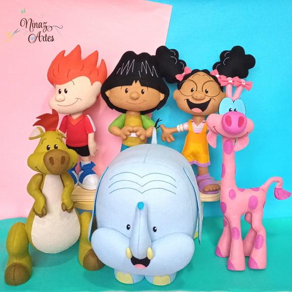 Kit Meu Amigãozão - Kit com 6 Personagens
