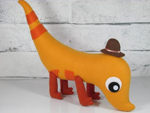 Lagarto Tato - Tema Bichinhos do Jardim